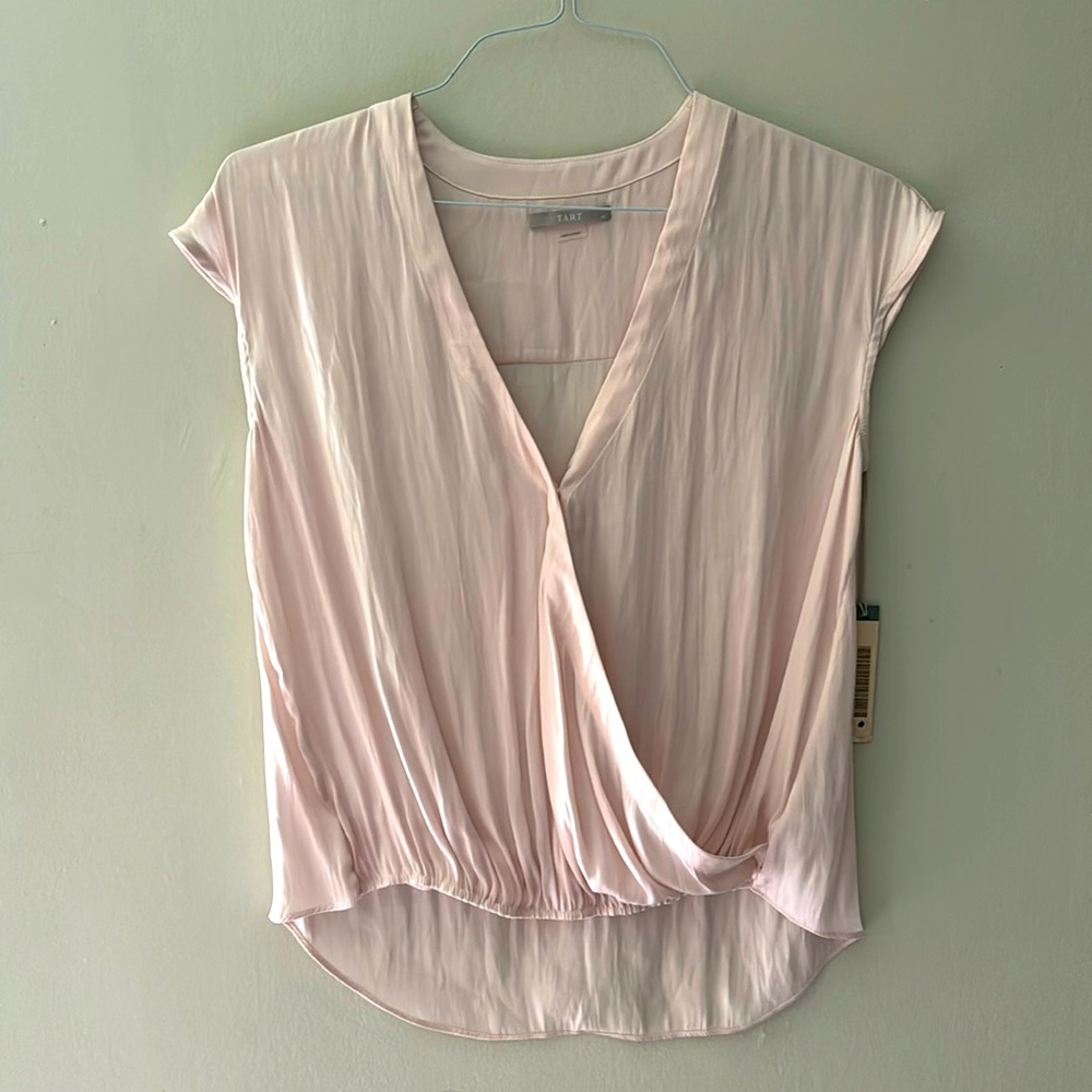 Light Pink Blush Tart Top Size XS